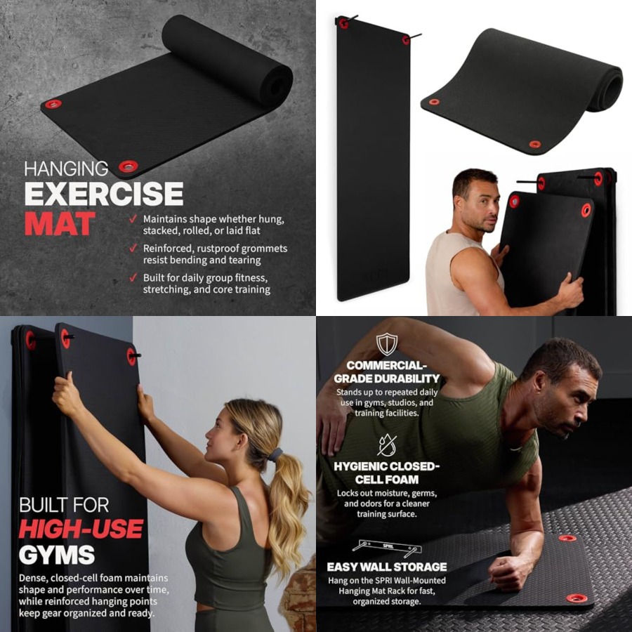 Yoga Fitness Class - Hanging Exercise Mat, Fitness Yoga Mat