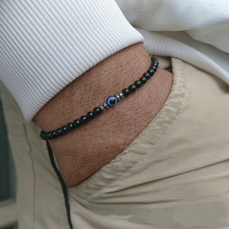 Yoga Health & Fitness Centre - Trendy 4mm Obsidian Hematite Natural Tiger