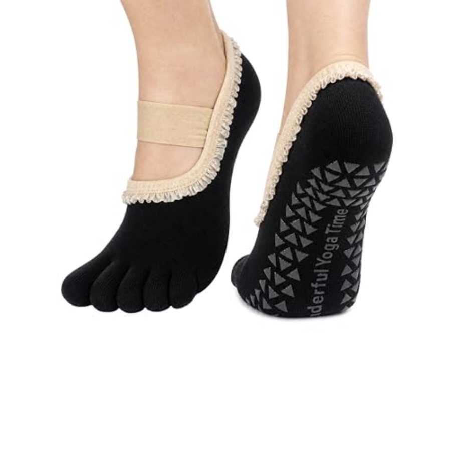 Yoga Toe Separator - 1/2 Pairs Yoga Socks for Women