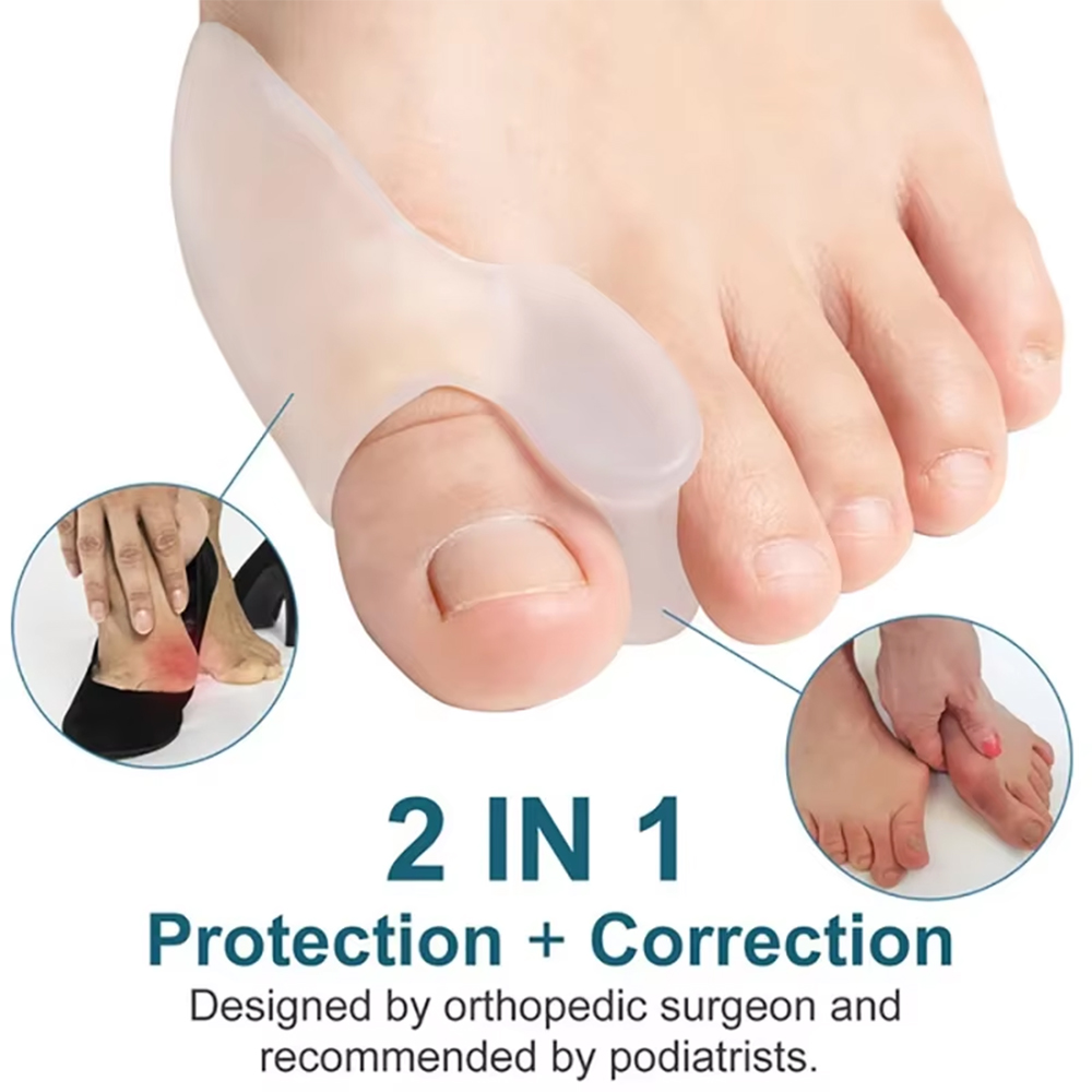 1 Pair Protective Toe Separato – обзор и цена Yoga Toe Separator