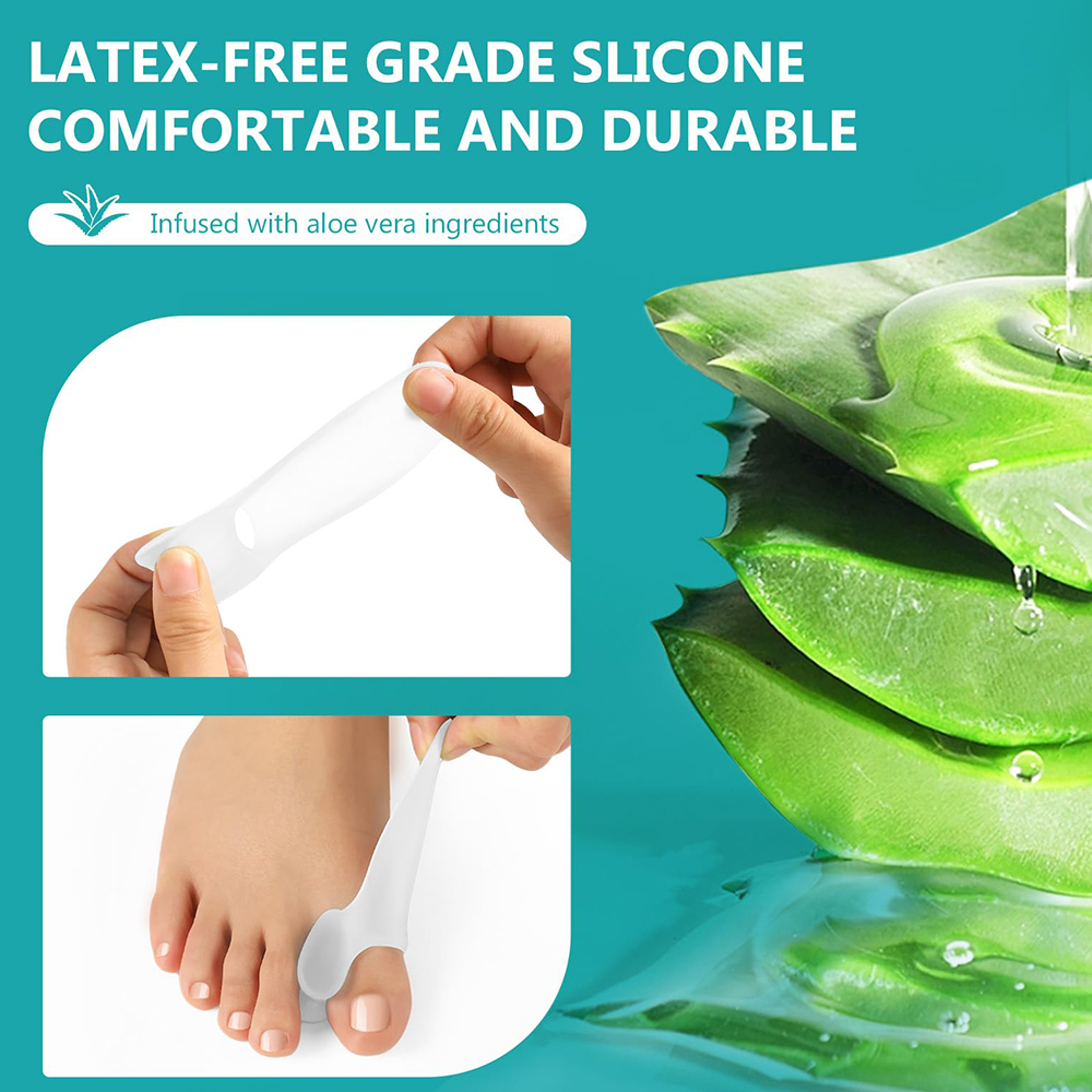 1 Pair Protective Toe Separato – обзор и цена Yoga Toe Separator