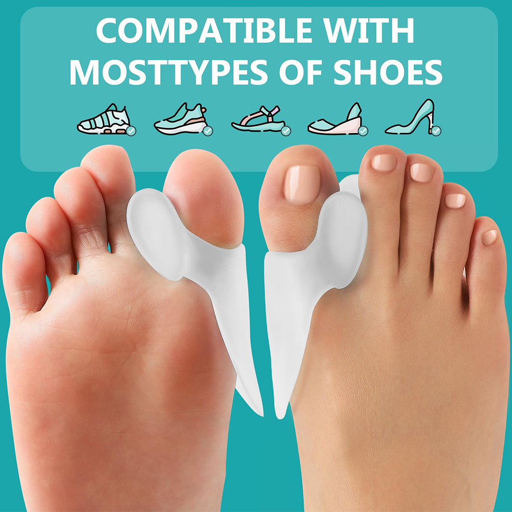 1 Pair Protective Toe Separato – обзор и цена Yoga Toe Separator