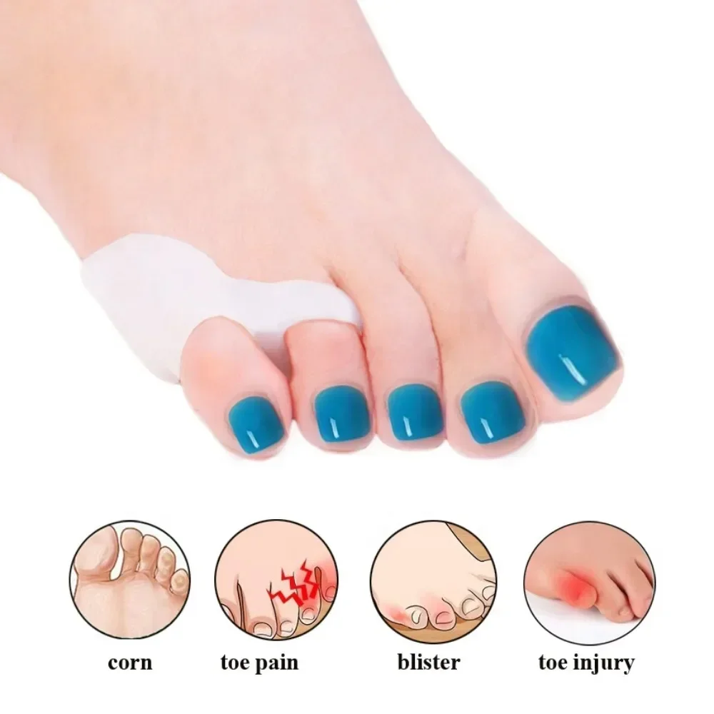 2pcs Silicone Toe Separator Fi – обзор и цена Yoga Toe Separator