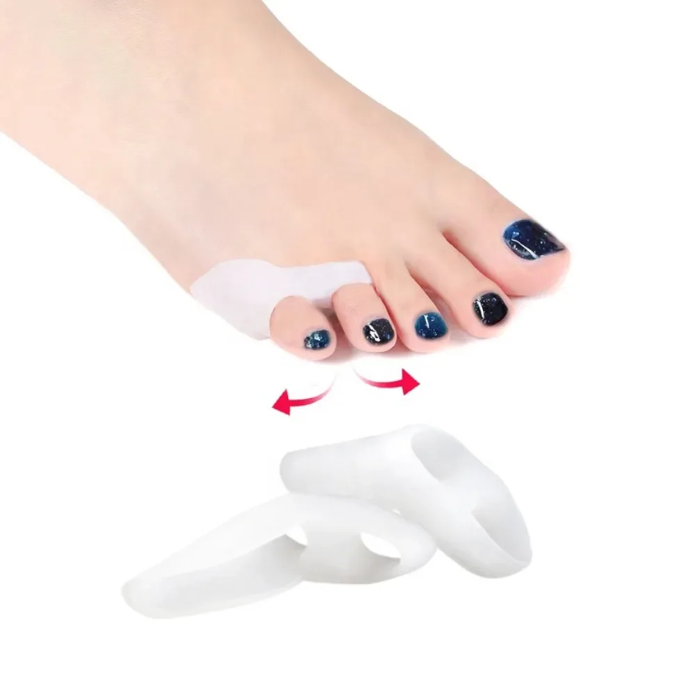 2pcs Silicone Toe Separator Fi – обзор и цена Yoga Toe Separator
