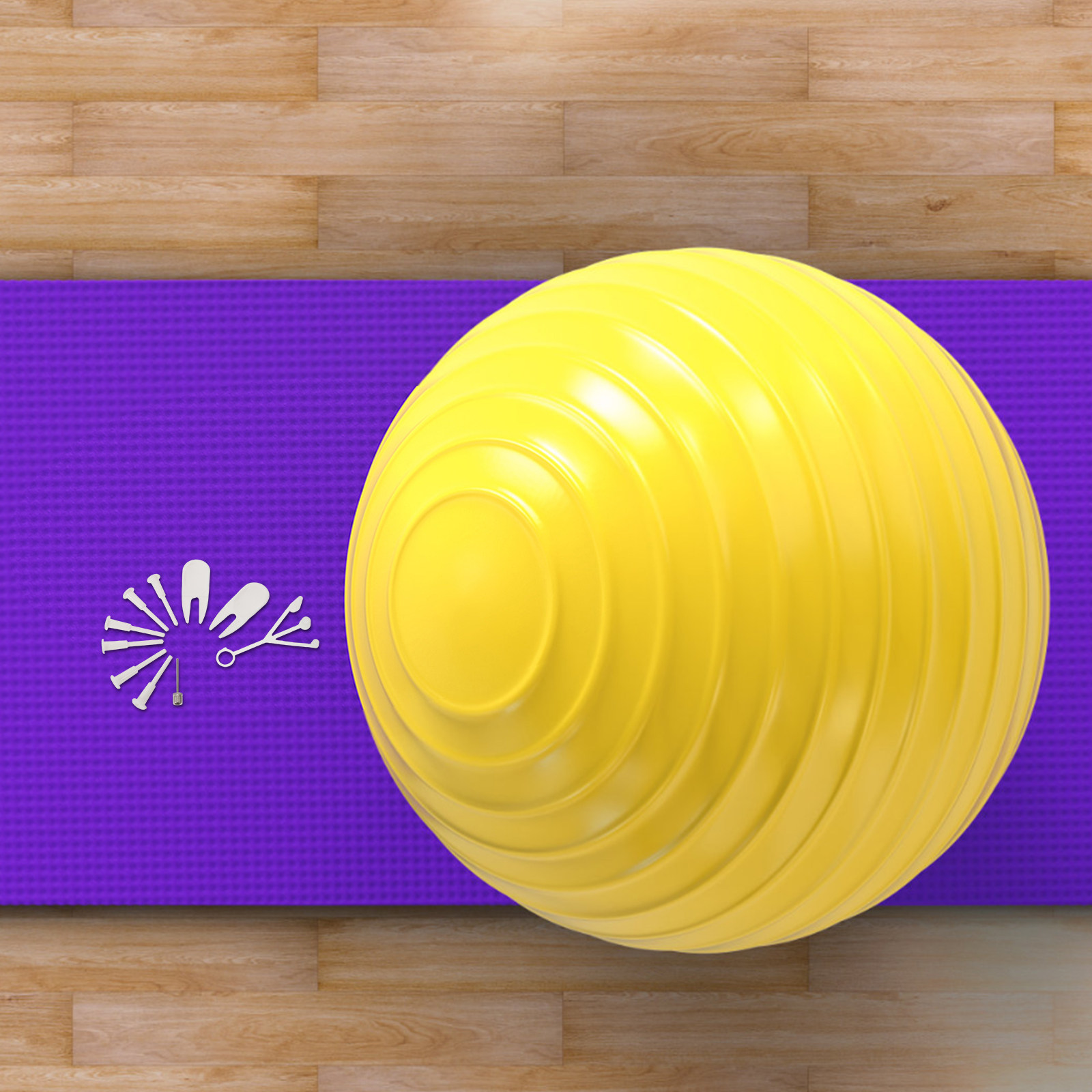 1Set Yoga Ball Replacement Plu – обзор и цена Exercise Ball Stability