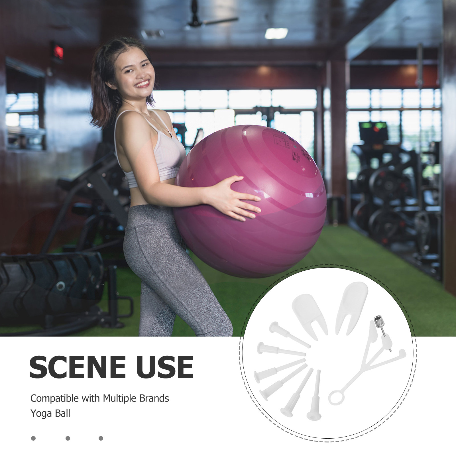 1Set Yoga Ball Replacement Plu – обзор и цена Exercise Ball Stability