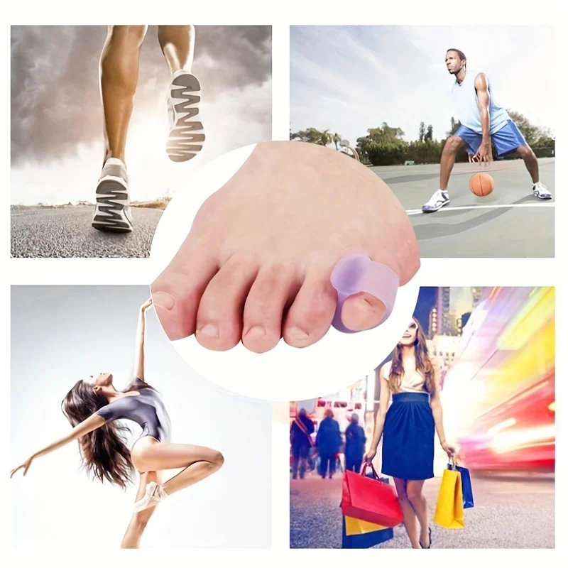 2pcs Silicone Toe Separator Fi – обзор и цена Yoga Toe Separator