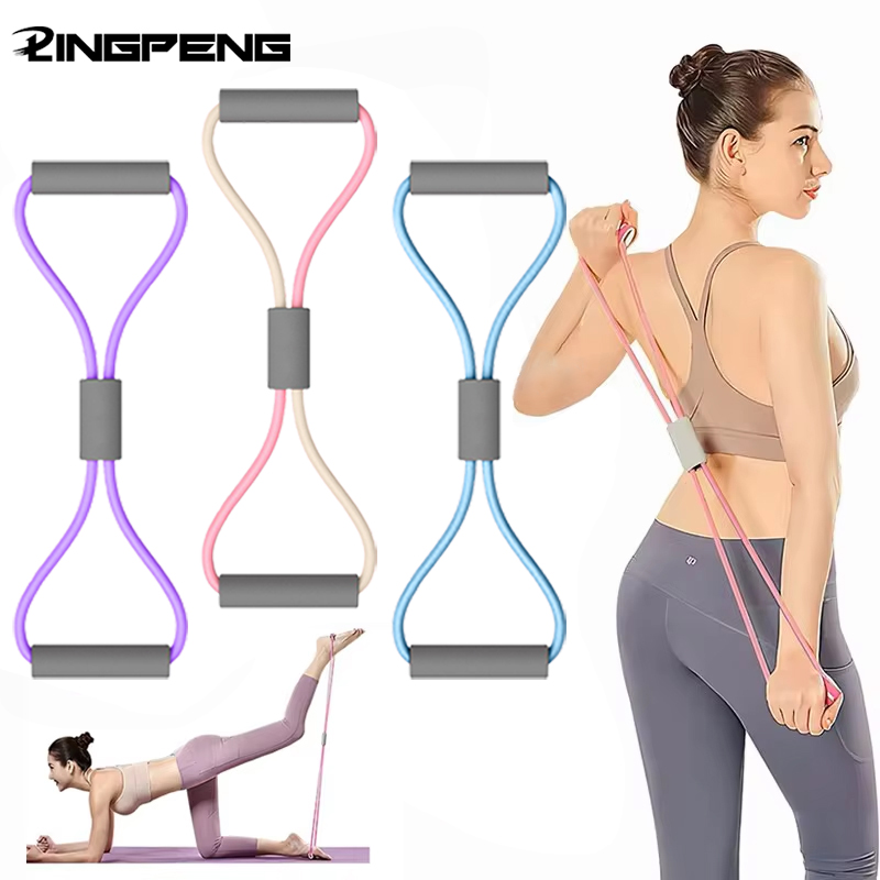 1Pcs Home Gym Elastic Band Por – обзор и цена Yoga Fitness Resistance Band