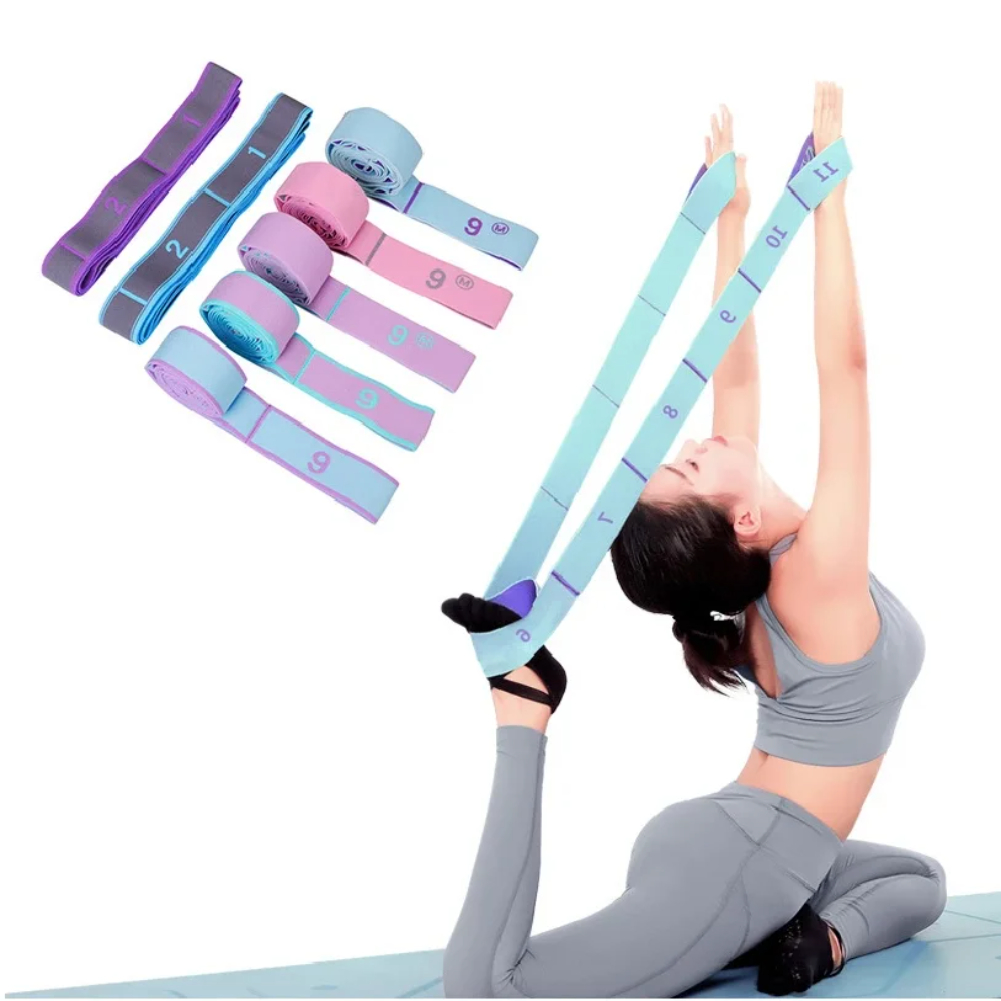 Multi-Section Elastic Yoga Res – обзор и цена Yoga Fitness Resistance Band