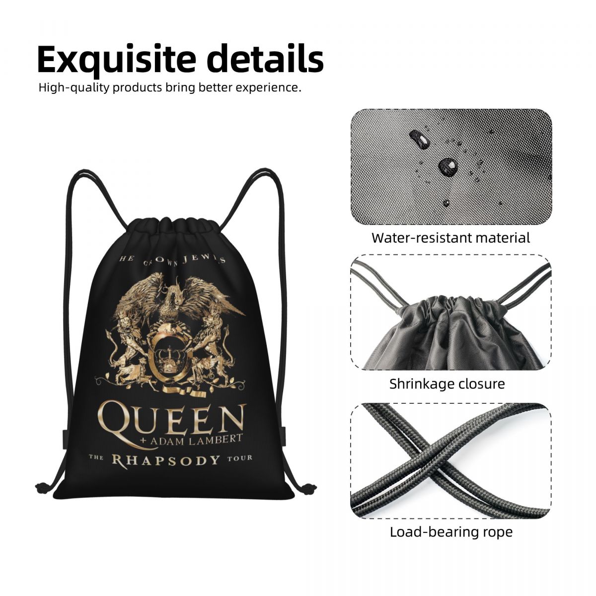 Custom Freddie Mercury Crown D – обзор и цена Yoga Fitness Bag