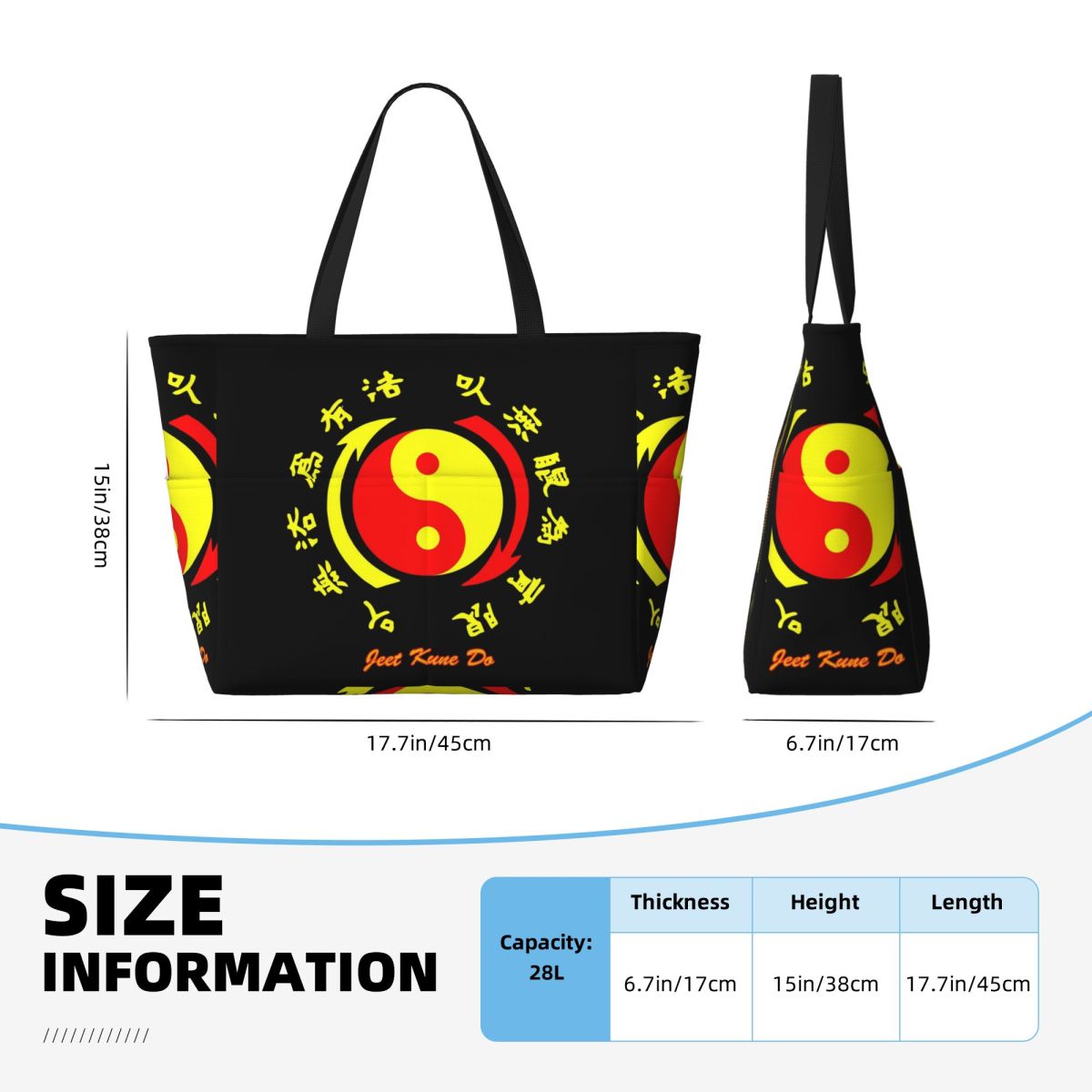 Jeet Kune Do Martial Art Acade – обзор и цена Yoga Fitness Bag