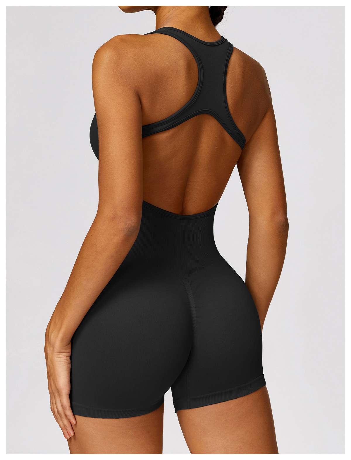 Sexy Back Jumpsuit Gym Set Wom – обзор и цена Yoga Fitness Stretching