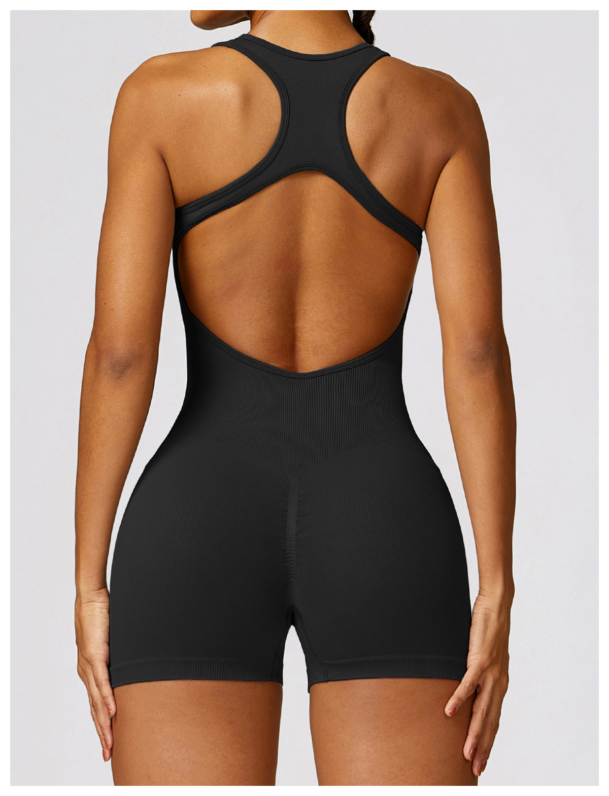 Sexy Back Jumpsuit Gym Set Wom – обзор и цена Yoga Fitness Stretching