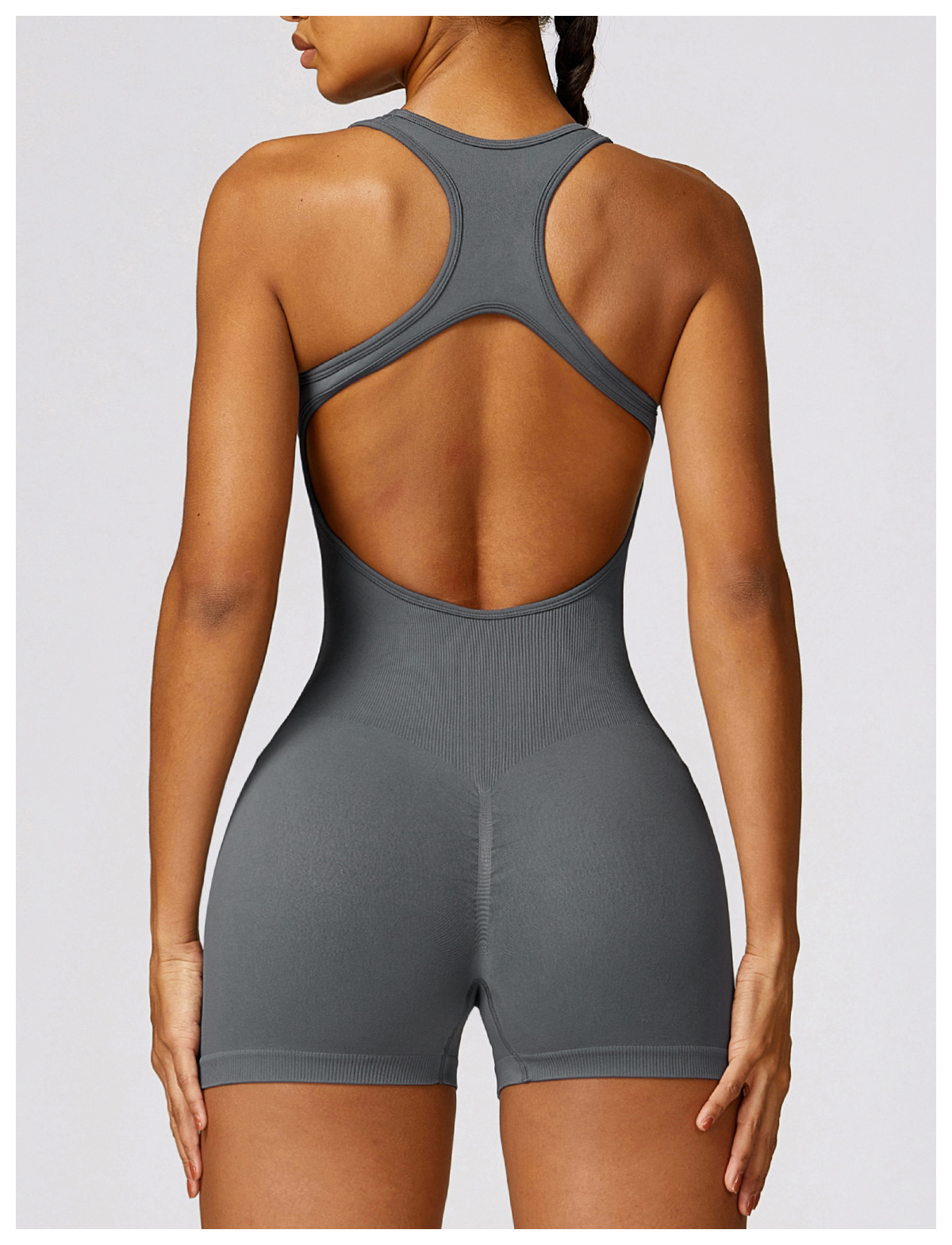 Sexy Back Jumpsuit Gym Set Wom – обзор и цена Yoga Fitness Stretching