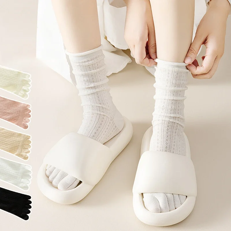 5 Pairs Loose Socks with Five  – обзор и цена Yoga Toe Separator