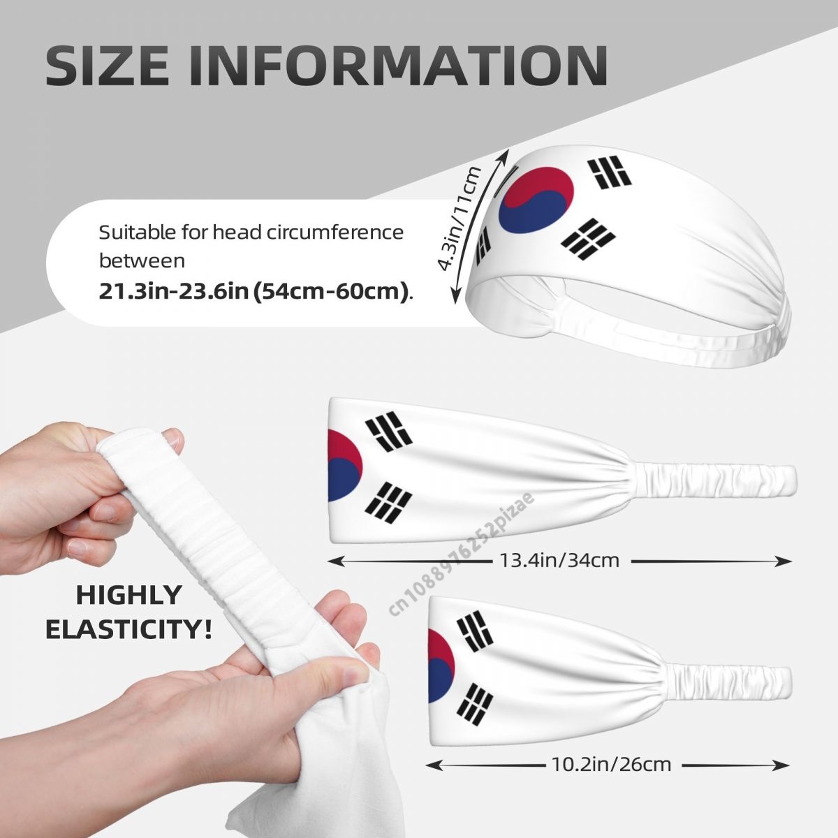 South Korea Flag Men Women Ban – обзор и цена Yoga Fitness Stretching Strap