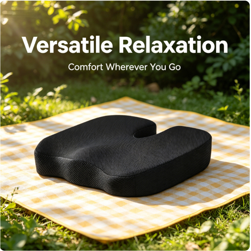 Gel Memory Foam U-Shaped Coccy – обзор и цена Hip Thrust Pad