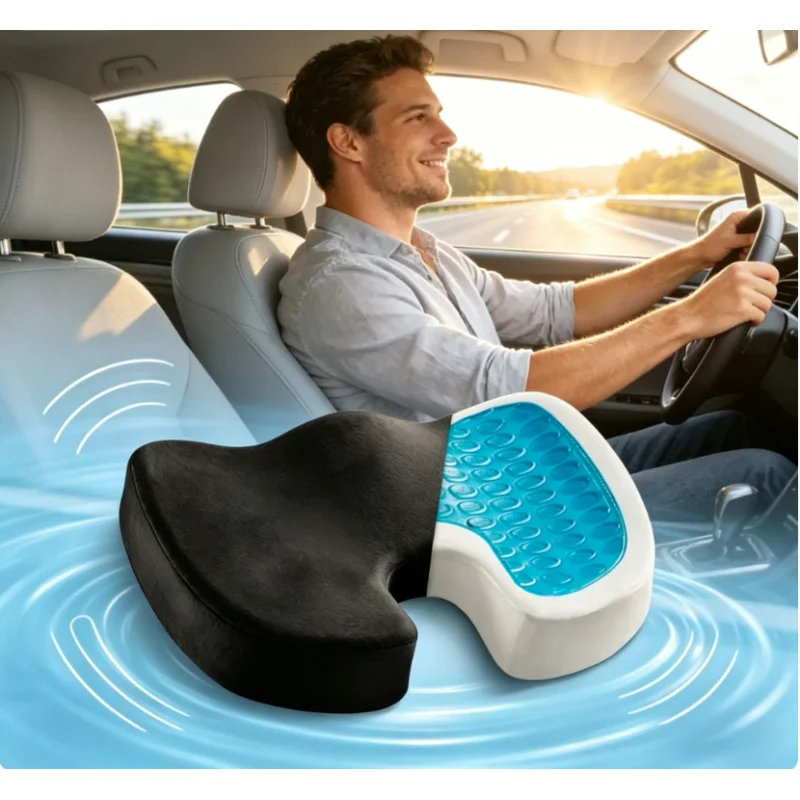 Gel Memory Foam U-Shaped Coccy – обзор и цена Hip Thrust Pad