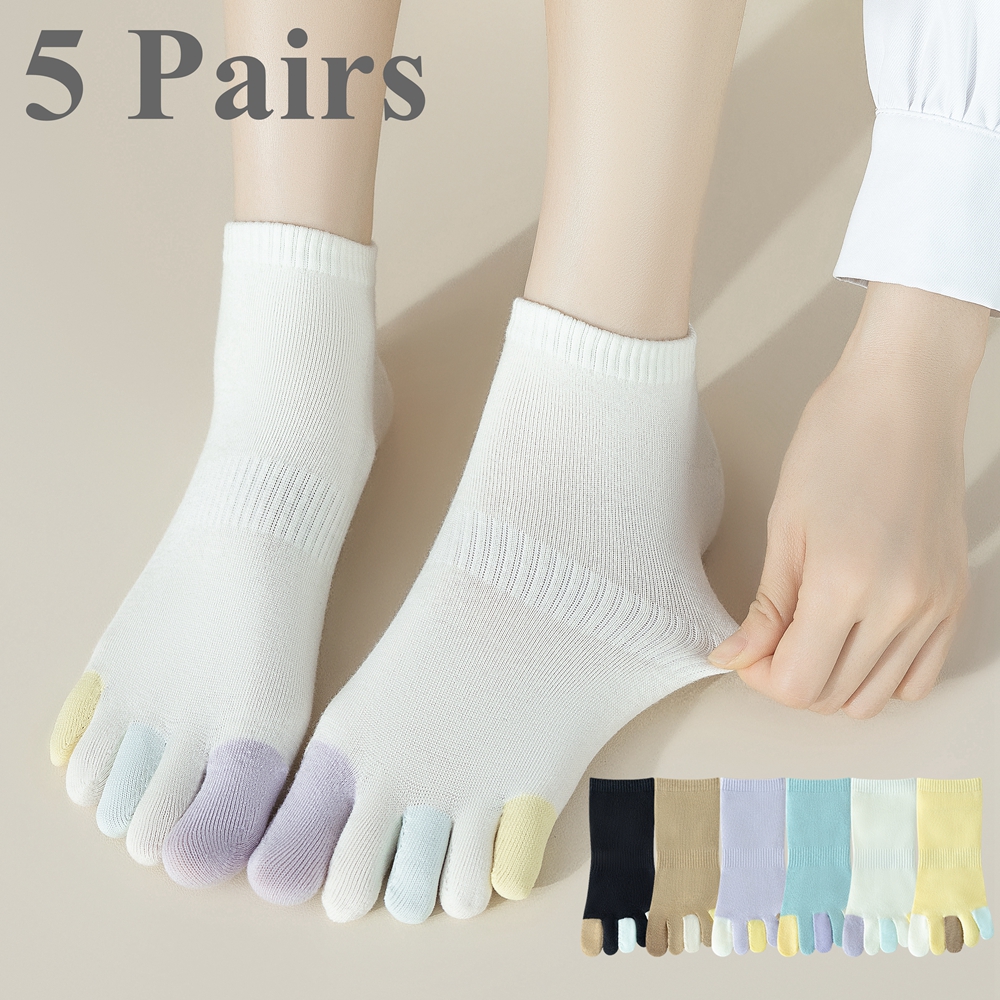 5 Pairs Anti-slip Toe Socks Wo – обзор и цена Yoga Toe Separator
