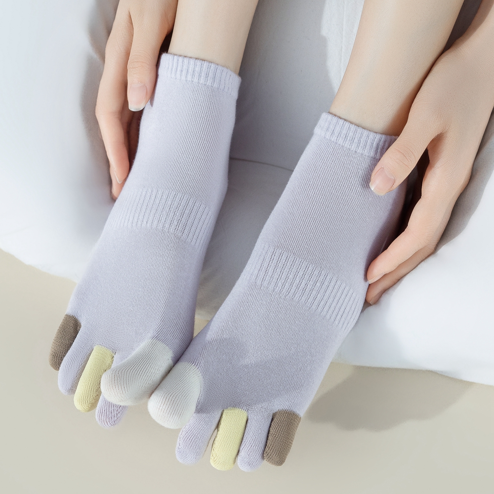5 Pairs Anti-slip Toe Socks Wo – обзор и цена Yoga Toe Separator