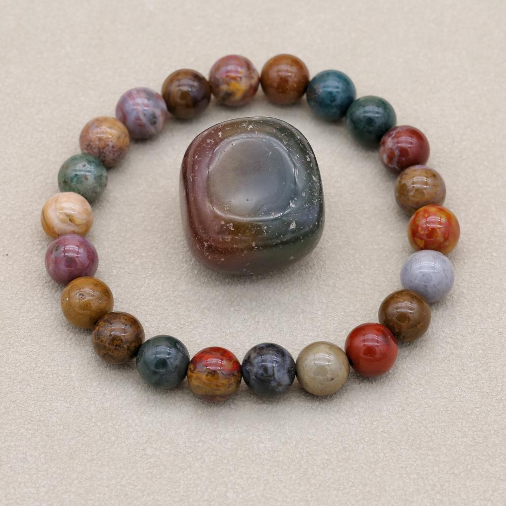8mm Natural Stone Ocean Jasper – обзор и цена Yoga Health & Fitness Centre