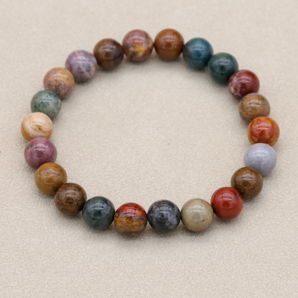 8mm Natural Stone Ocean Jasper – обзор и цена Yoga Health & Fitness Centre