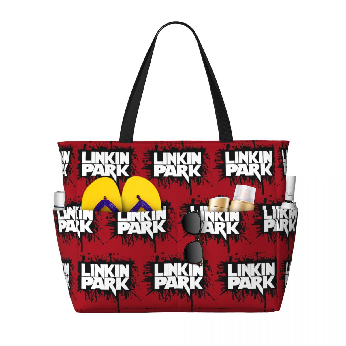 Linkin Park Band Beach Tote Ba – обзор и цена Yoga Fitness Park
