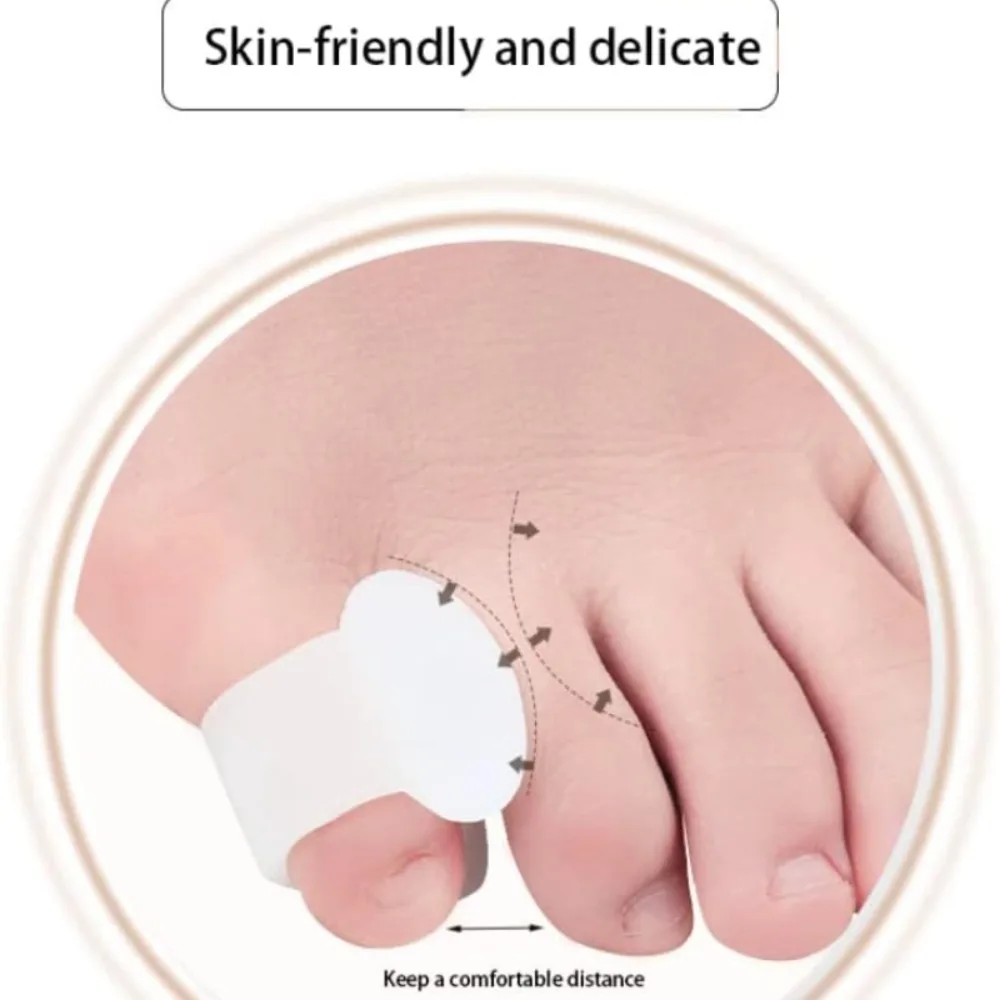2pcs Silicone Toe Separator Fi – обзор и цена Yoga Toe Separator