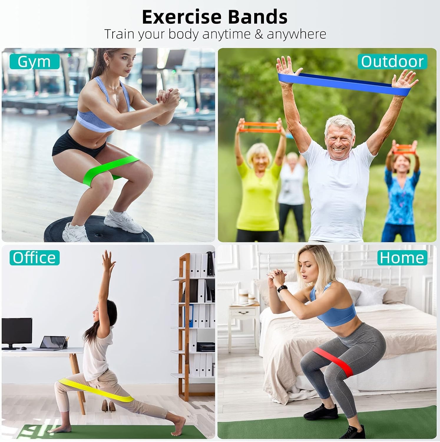 Different Resistance Bands Yog – обзор и цена Yoga Fitness Stretching Strap