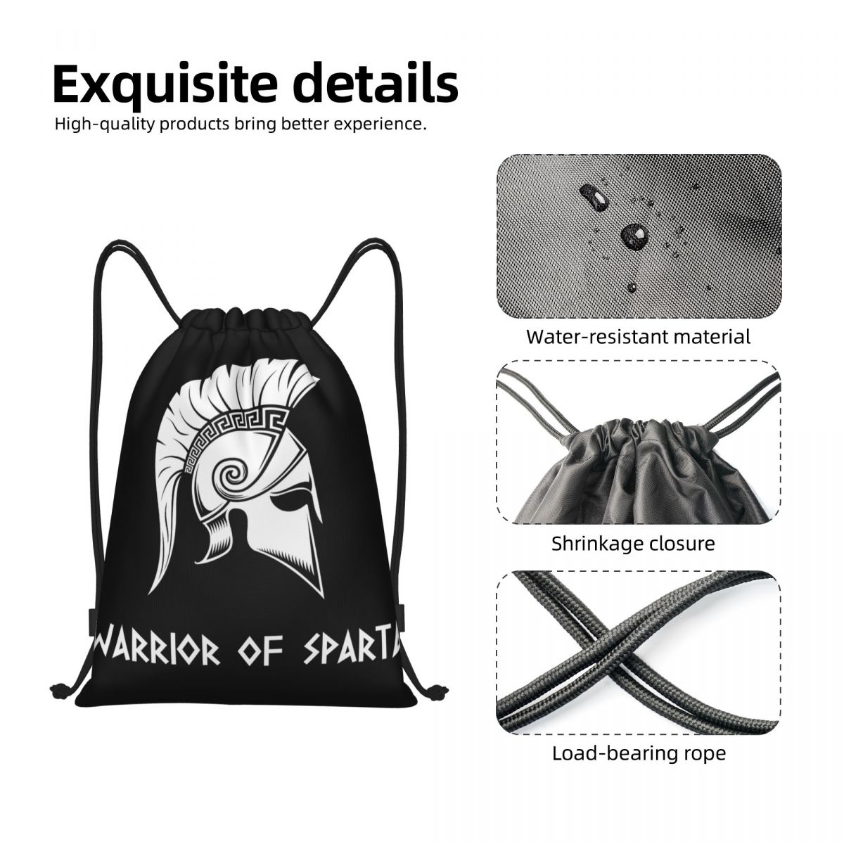 Custom Warrior Of Sparta Draws – обзор и цена Yoga Fitness Bag