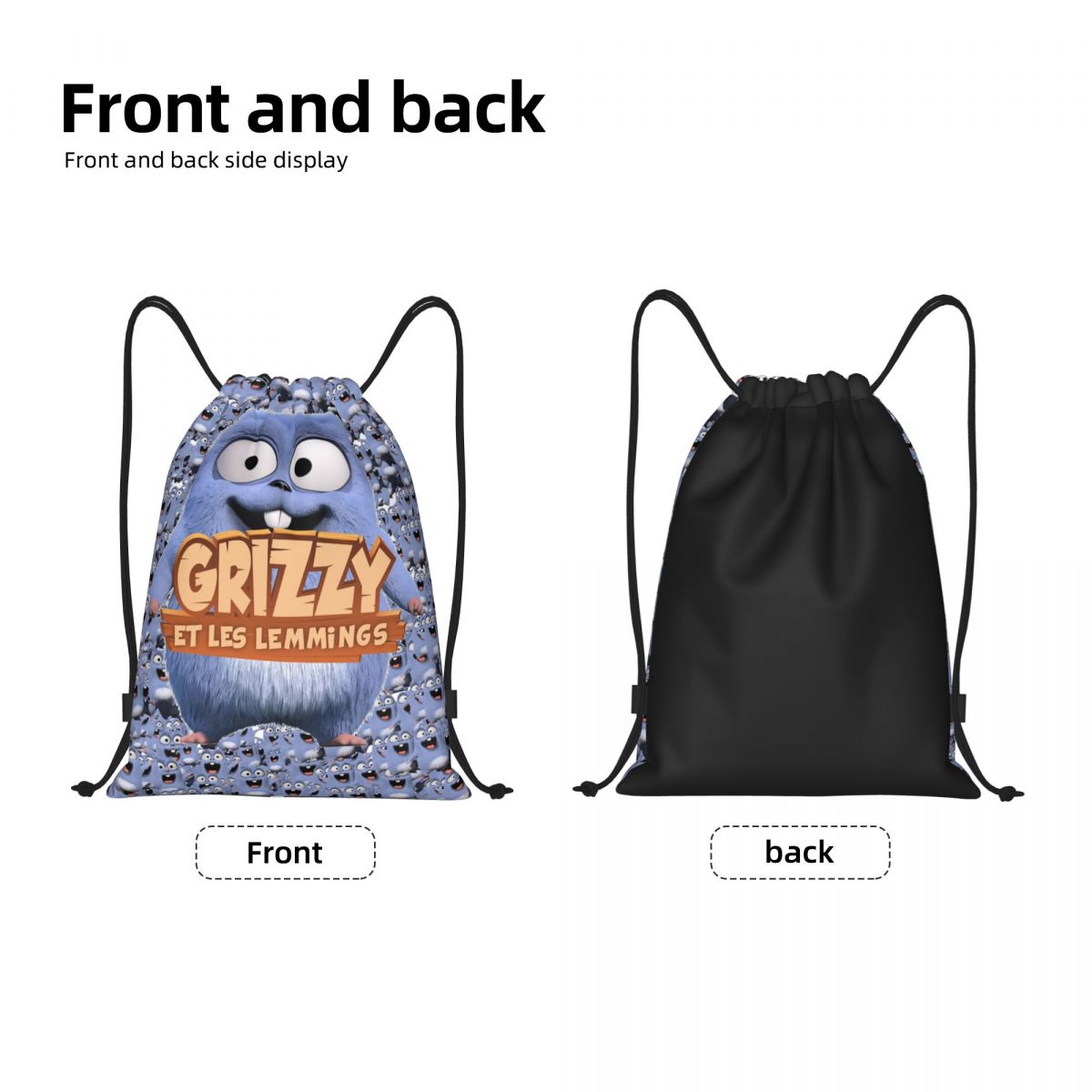 Grizzy And The Lemmings Kids F – обзор и цена Yoga Fitness Bag