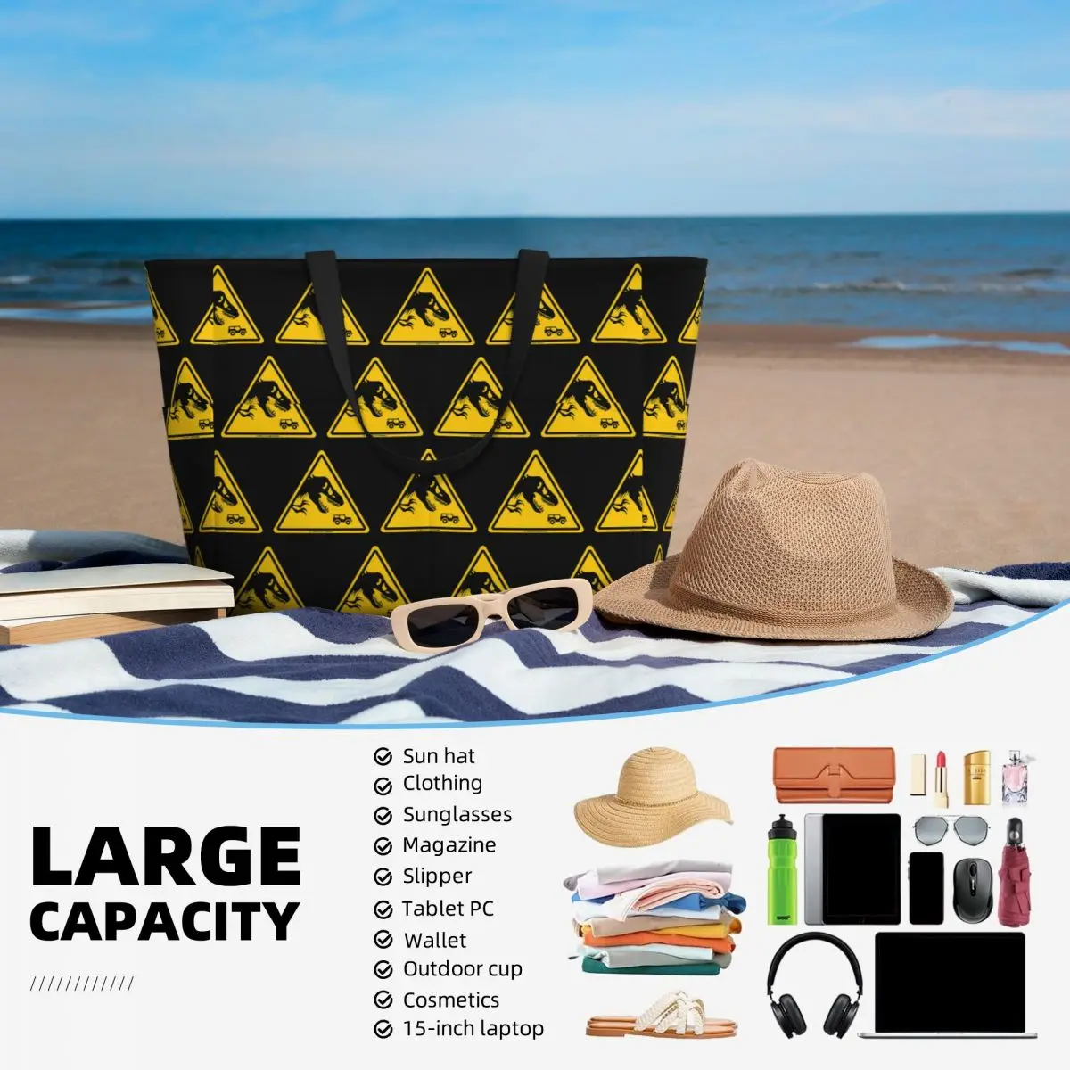 Jurassic Park (5) Beach Tote B – обзор и цена Yoga Fitness Park
