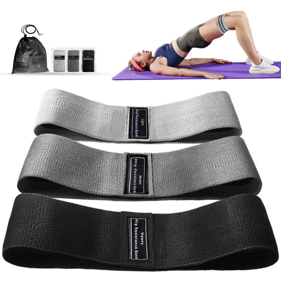 Fabric Resistance Hip Booty Ba – обзор и цена Yoga Fitness Stretching Strap