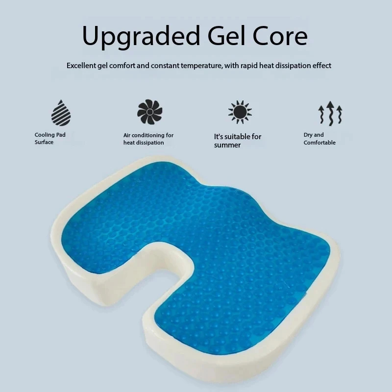 Gel Memory Foam U-Shaped Coccy – обзор и цена Hip Thrust Pad