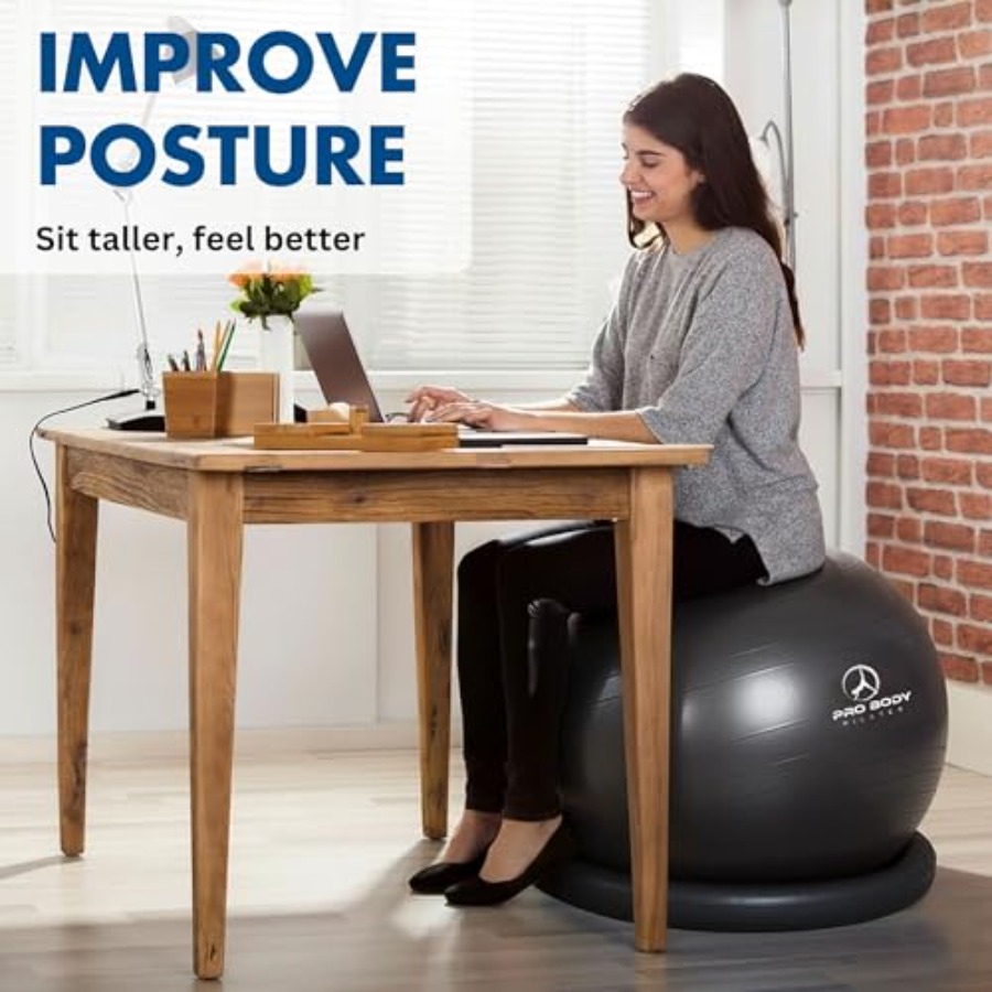 Yoga Ball Chair, Exercise Ball – обзор и цена Exercise Ball Stability