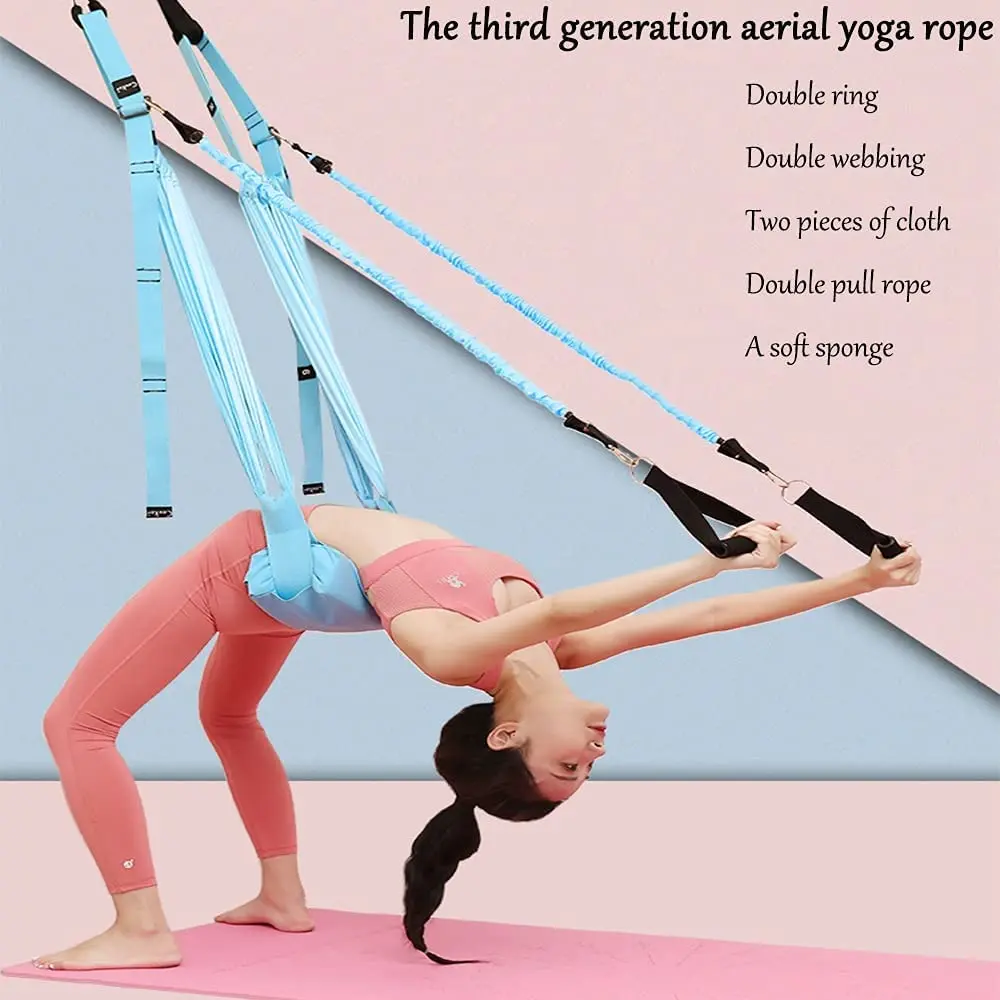 Adjustable Aerial Yoga Strap E – обзор и цена Yoga Fitness Stretching Strap
