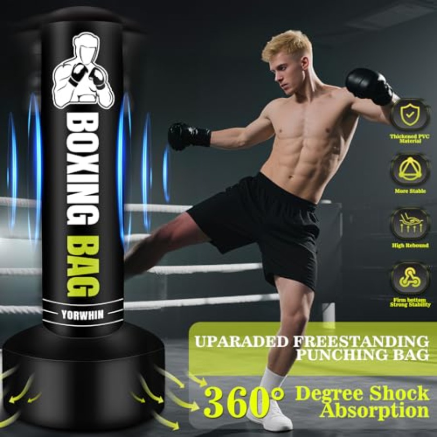 Freestanding Punching Bag for  – обзор и цена Jump Rope